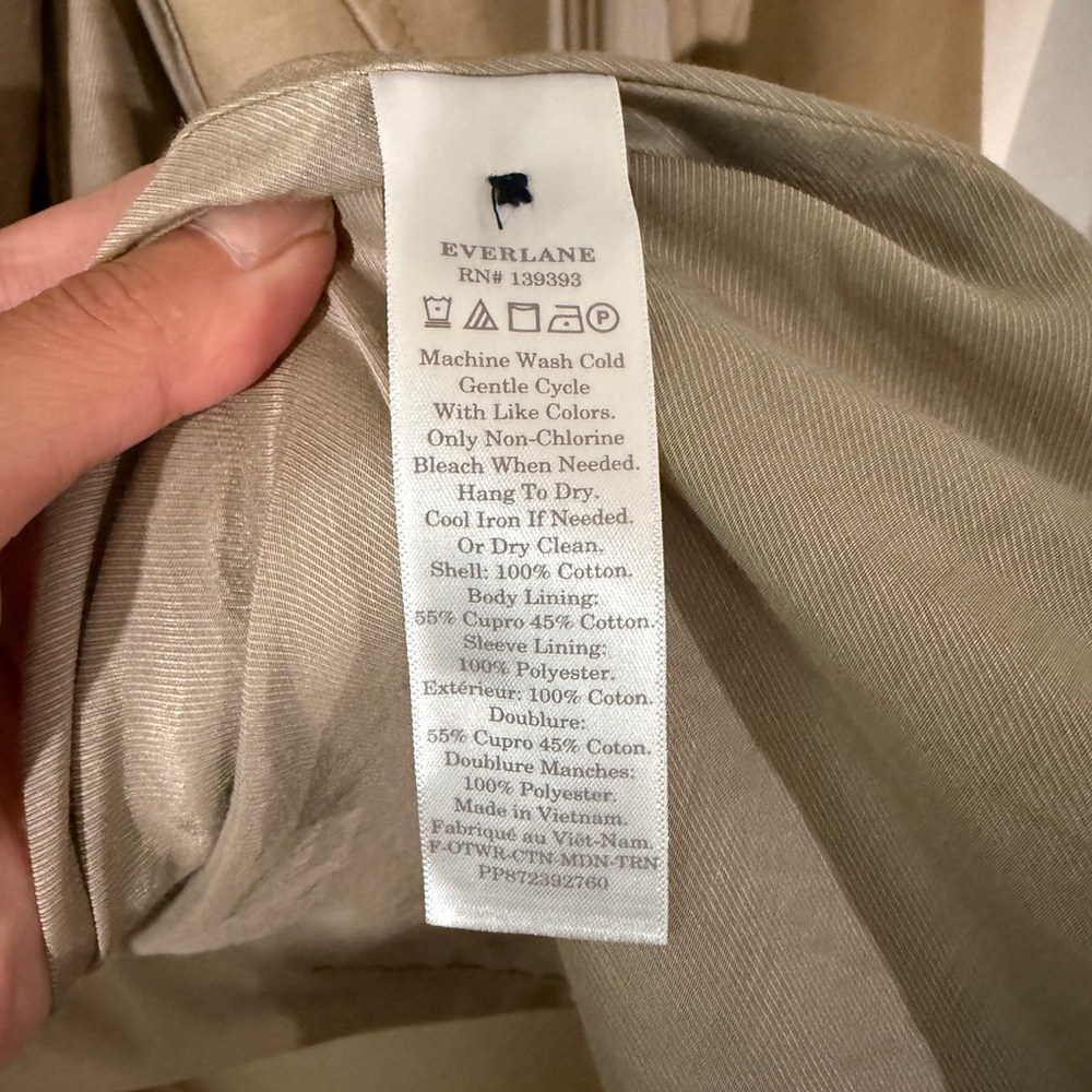 Everlane Modern Trench Coat - Picture 5 of 5